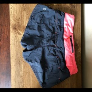 Lululemon running shorts. Lightly used.